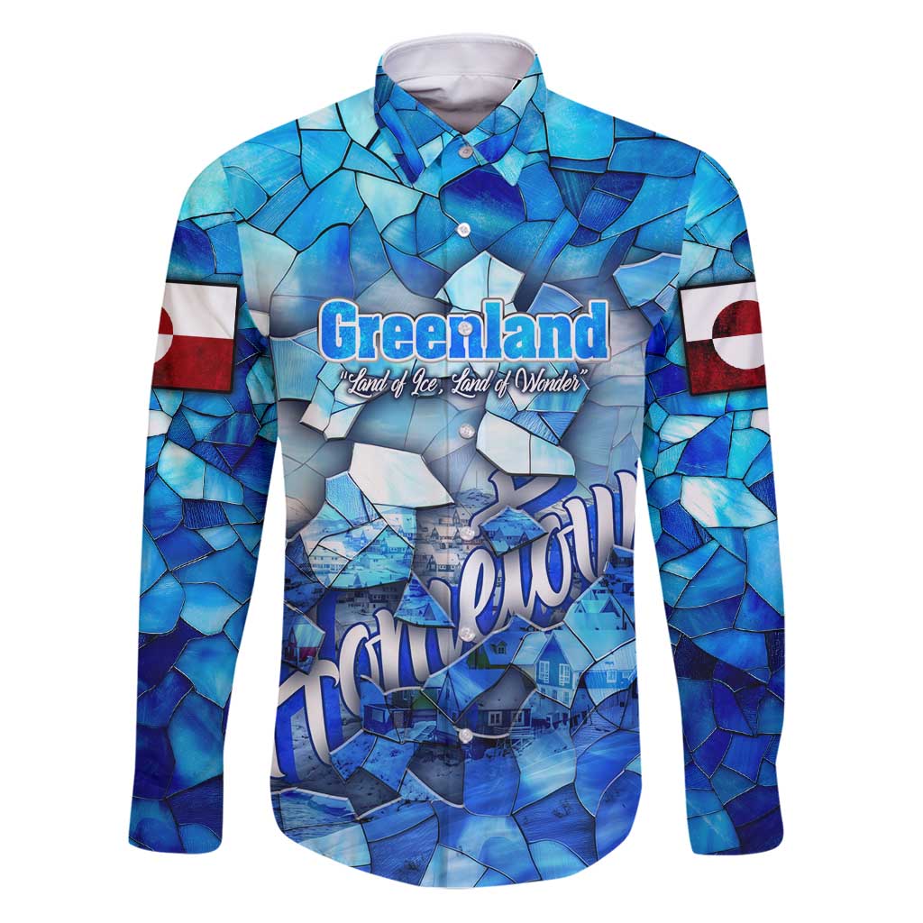 Greenland Hometown Family Matching Puletasi and Hawaiian Shirt Land of Ice Land of Wonder Land of Heart