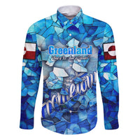Greenland Hometown Family Matching Puletasi and Hawaiian Shirt Land of Ice Land of Wonder Land of Heart