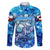 Greenland Hometown Family Matching Puletasi and Hawaiian Shirt Land of Ice Land of Wonder Land of Heart