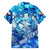 Greenland Hometown Family Matching Short Sleeve Bodycon Dress and Hawaiian Shirt Land of Ice Land of Wonder Land of Heart