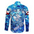 Greenland Hometown Family Matching Summer Maxi Dress and Hawaiian Shirt Land of Ice Land of Wonder Land of Heart