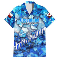 Greenland Hometown Family Matching Tank Maxi Dress and Hawaiian Shirt Land of Ice Land of Wonder Land of Heart