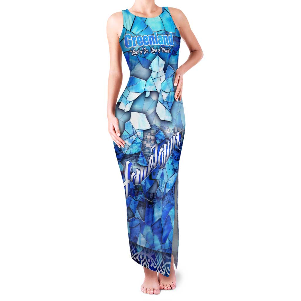 Greenland Hometown Family Matching Tank Maxi Dress and Hawaiian Shirt Land of Ice Land of Wonder Land of Heart