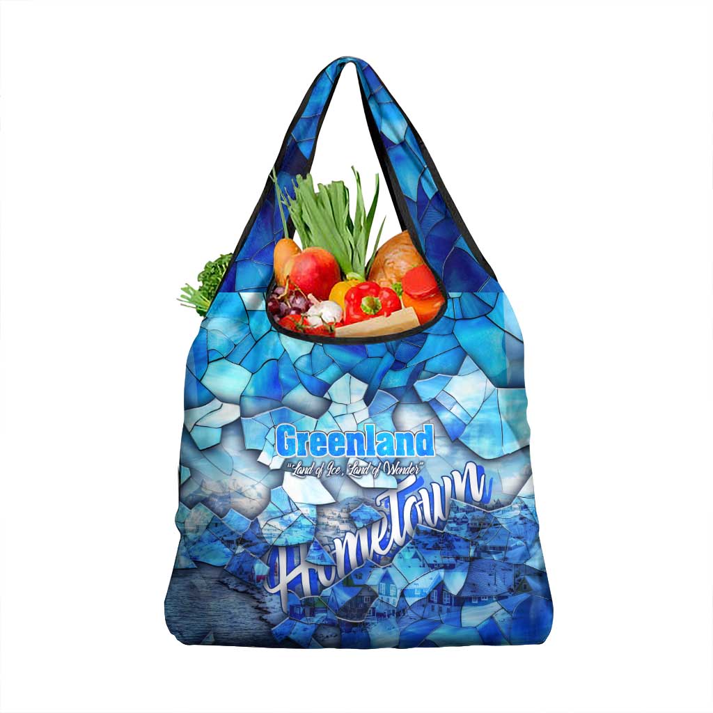 Greenland Hometown Grocery Bag Land of Ice Land of Wonder Land of Heart