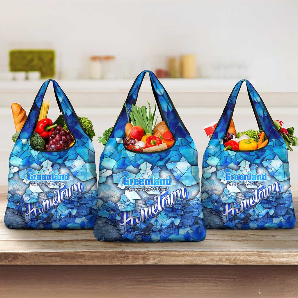 Greenland Hometown Grocery Bag Land of Ice Land of Wonder Land of Heart