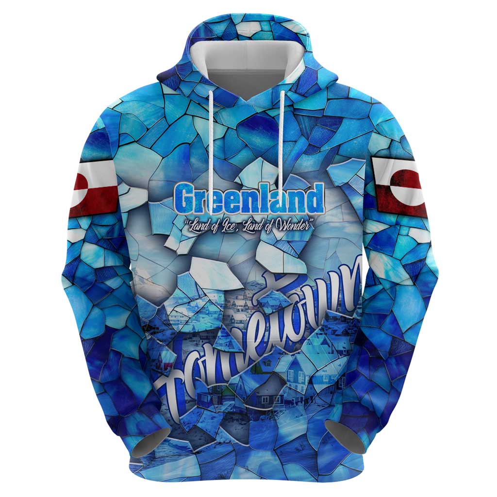 Greenland Hometown Hoodie Land of Ice Land of Wonder Land of Heart