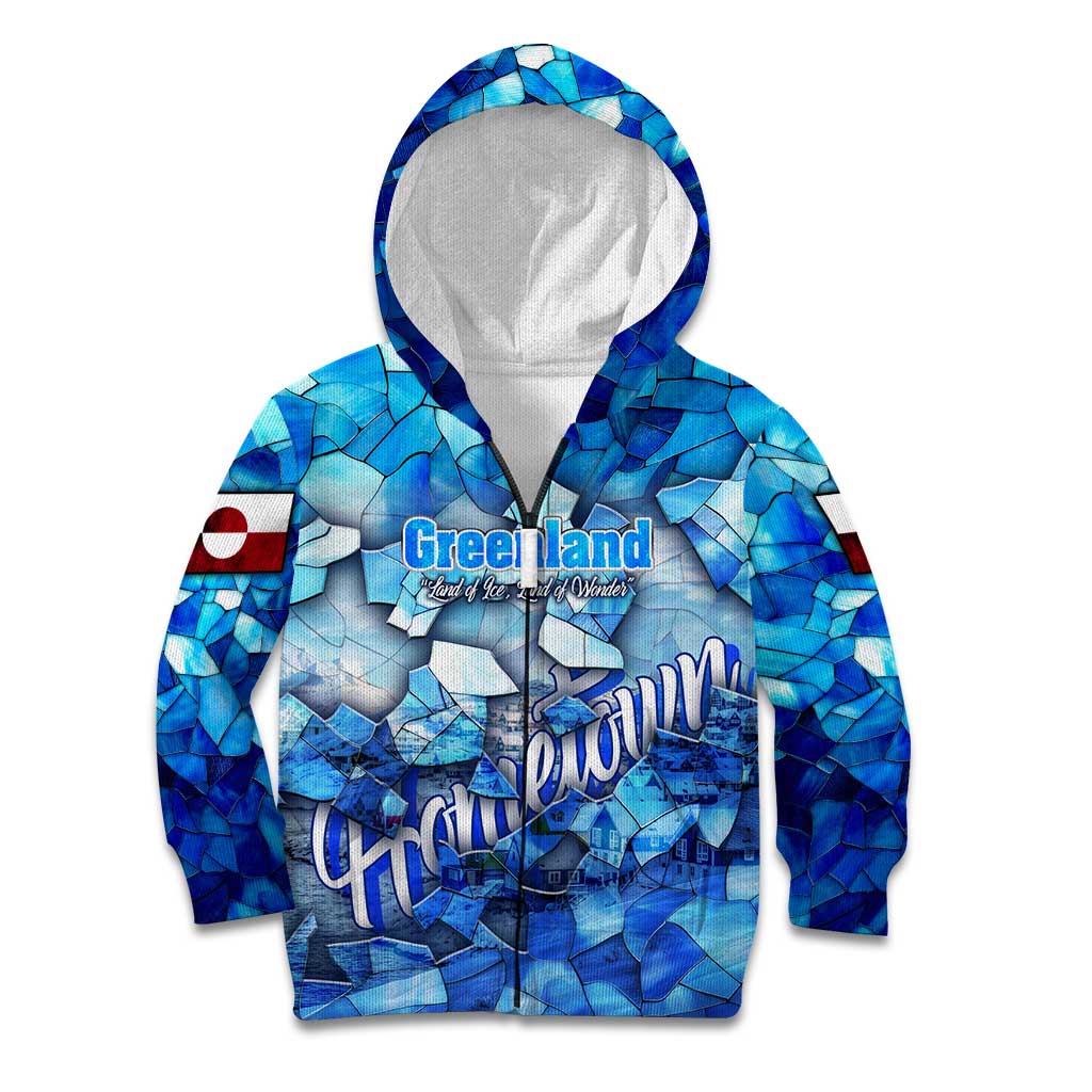 Greenland Hometown Kid Hoodie Land of Ice Land of Wonder Land of Heart