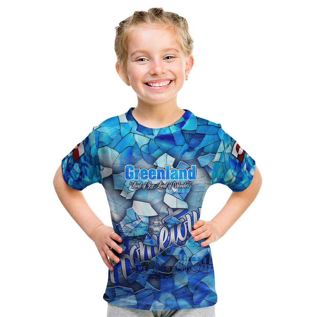 Greenland Hometown Kid T Shirt Land of Ice Land of Wonder Land of Heart