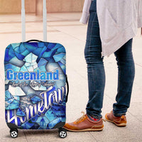 Greenland Hometown Luggage Cover Land of Ice Land of Wonder Land of Heart