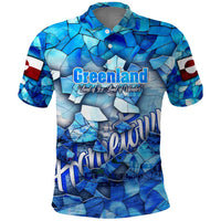 Greenland Hometown Polo Shirt Land of Ice Land of Wonder Land of Heart