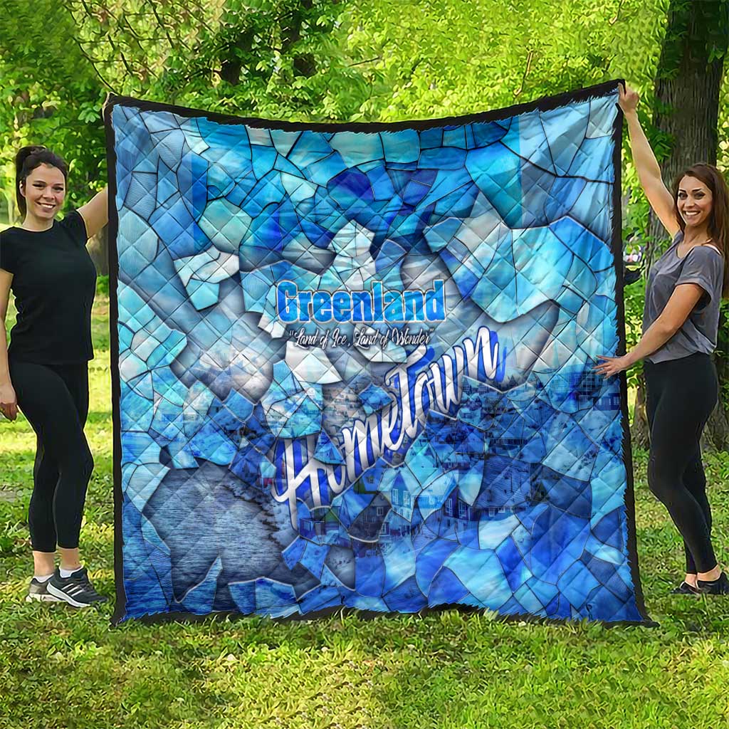 Greenland Hometown Quilt Land of Ice Land of Wonder Land of Heart