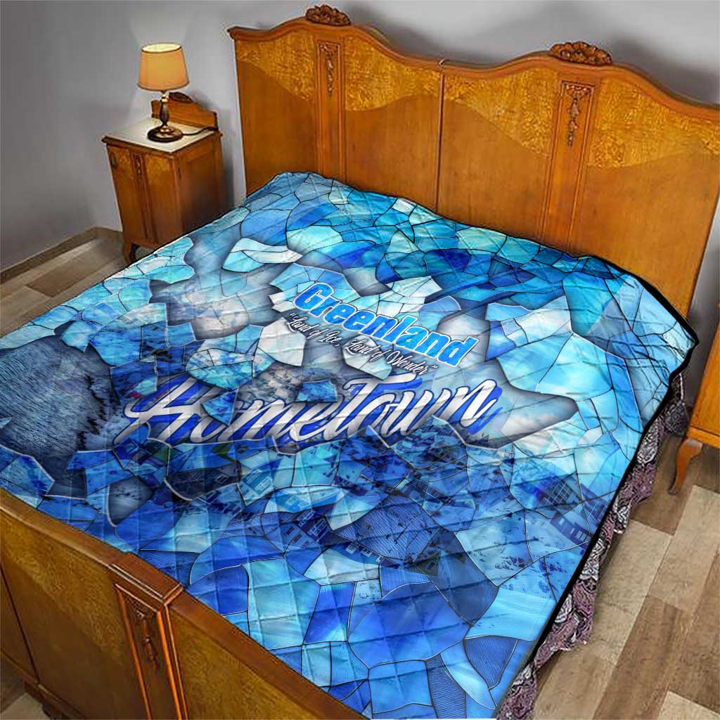 Greenland Hometown Quilt Land of Ice Land of Wonder Land of Heart
