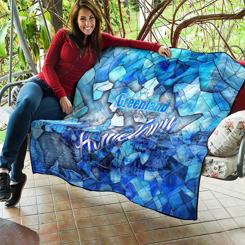 Greenland Hometown Quilt Land of Ice Land of Wonder Land of Heart