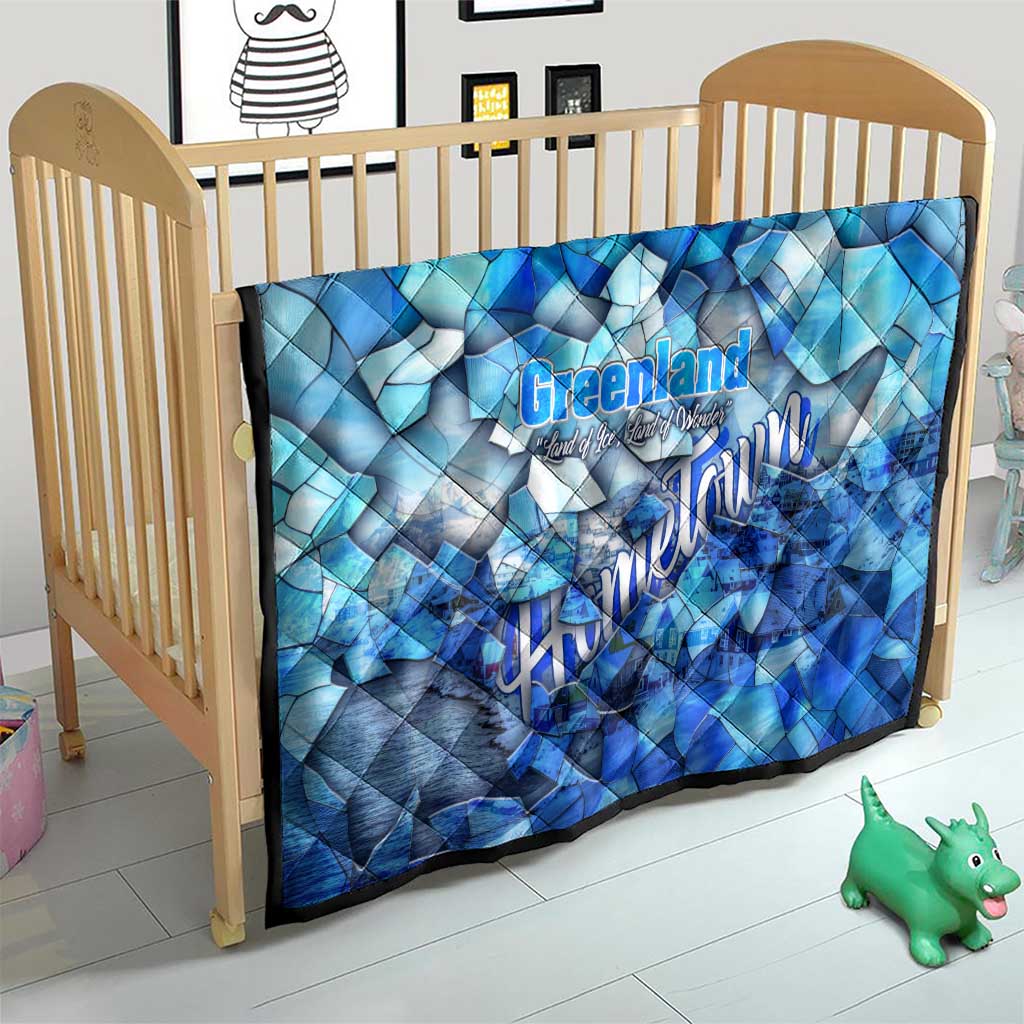 Greenland Hometown Quilt Land of Ice Land of Wonder Land of Heart