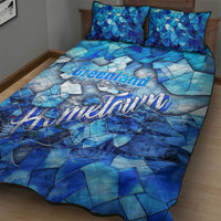Greenland Hometown Quilt Bed Set Land of Ice Land of Wonder Land of Heart