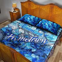 Greenland Hometown Quilt Bed Set Land of Ice Land of Wonder Land of Heart