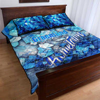Greenland Hometown Quilt Bed Set Land of Ice Land of Wonder Land of Heart