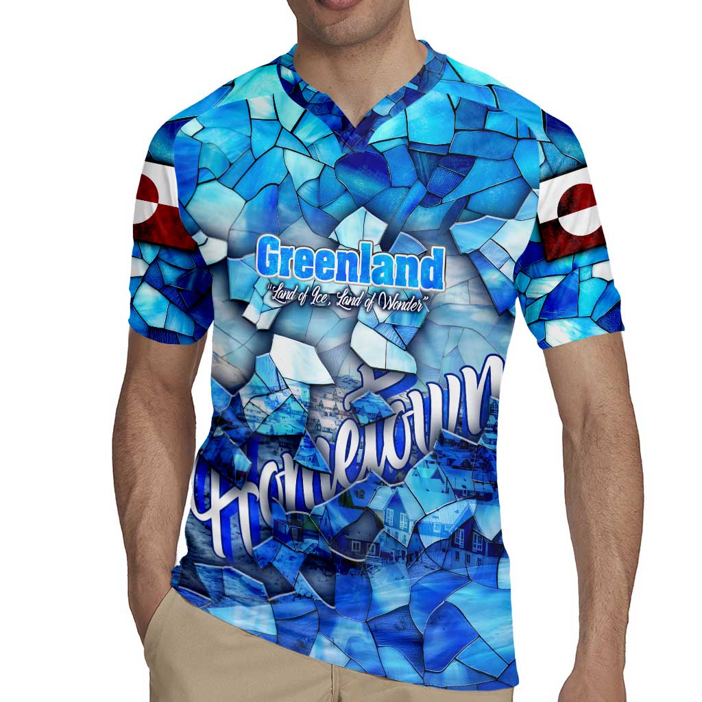 Greenland Hometown Rugby Jersey Land of Ice Land of Wonder Land of Heart