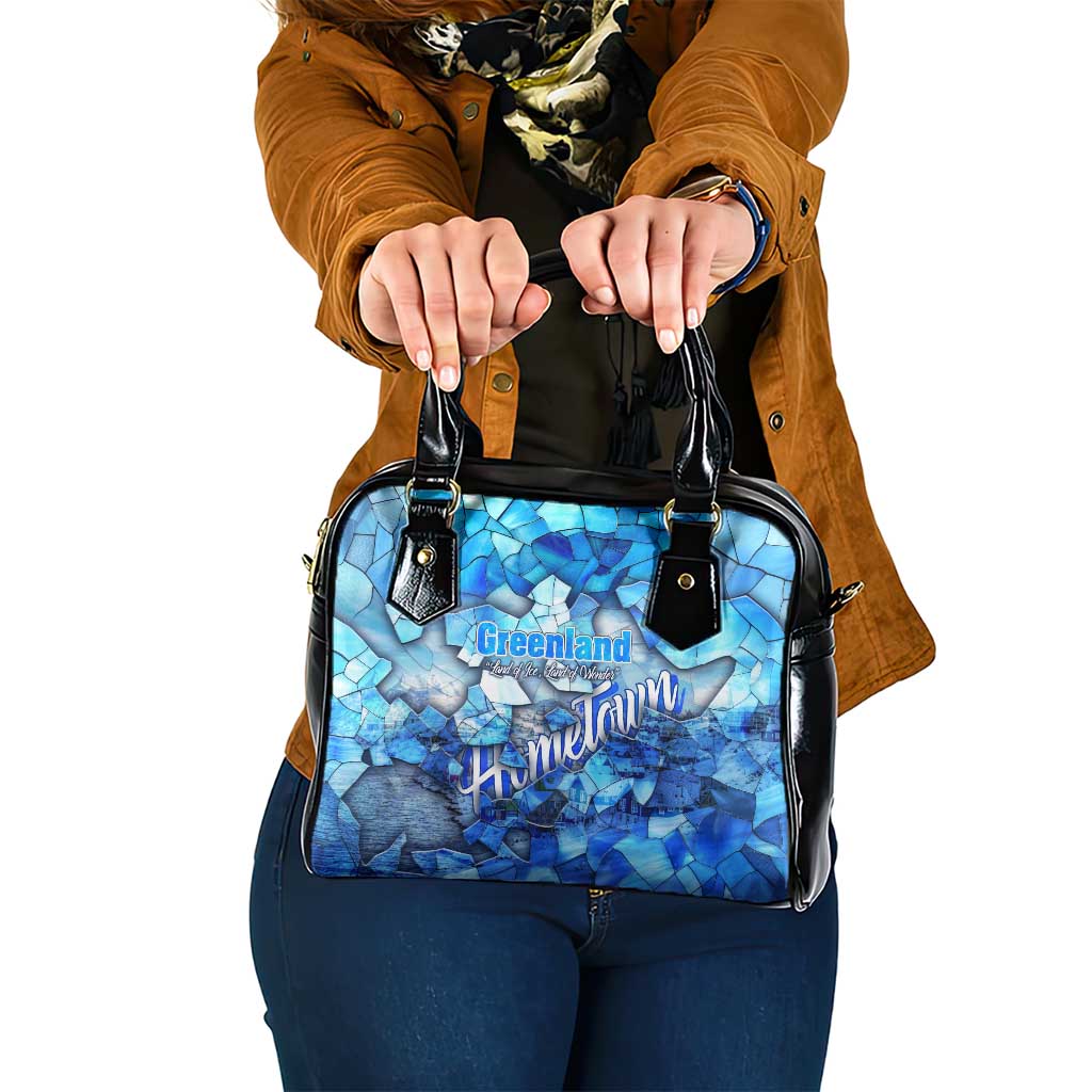 Greenland Hometown Shoulder Handbag Land of Ice Land of Wonder Land of Heart