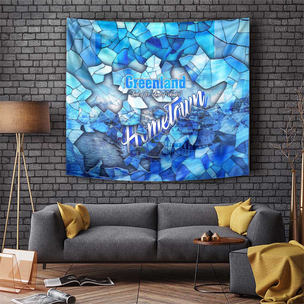 Greenland Hometown Tapestry Land of Ice Land of Wonder Land of Heart