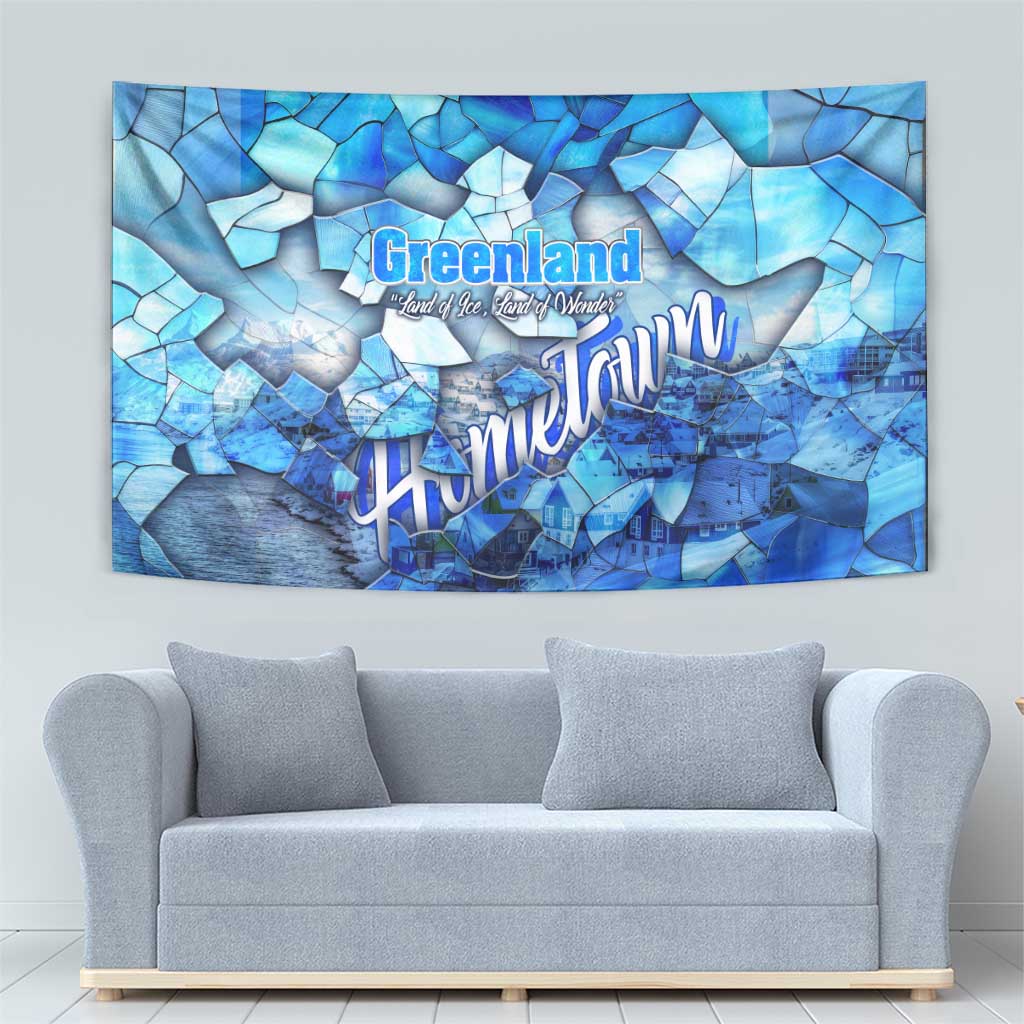 Greenland Hometown Tapestry Land of Ice Land of Wonder Land of Heart