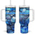 Greenland Hometown Tumbler With Handle Land of Ice Land of Wonder Land of Heart