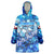 Greenland Hometown Wearable Blanket Hoodie Land of Ice Land of Wonder Land of Heart