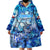 Greenland Hometown Wearable Blanket Hoodie Land of Ice Land of Wonder Land of Heart