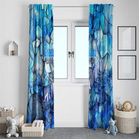 Greenland Hometown Window Curtain Land of Ice Land of Wonder Land of Heart