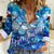 Greenland Hometown Women Casual Shirt Land of Ice Land of Wonder Land of Heart