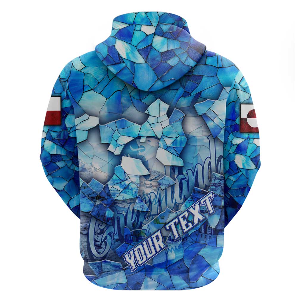 Greenland Hometown Zip Hoodie Land of Ice Land of Wonder Land of Heart