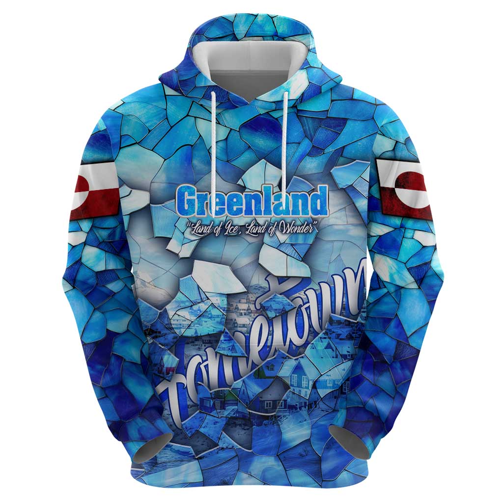 Greenland Hometown Zip Hoodie Land of Ice Land of Wonder Land of Heart