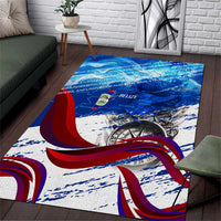 Belize One Flag One Heart Area Rug Caribbean Heartbeat - Where Compass Meets Culture