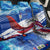 Belize One Flag One Heart Back Car Seat Cover Caribbean Heartbeat - Where Compass Meets Culture