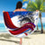Belize One Flag One Heart Beach Blanket Caribbean Heartbeat - Where Compass Meets Culture