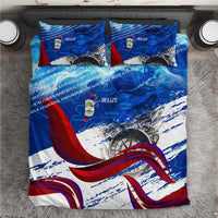 Belize One Flag One Heart Bedding Set Caribbean Heartbeat - Where Compass Meets Culture