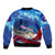 Belize One Flag One Heart Bomber Jacket Caribbean Heartbeat - Where Compass Meets Culture