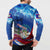 Belize One Flag One Heart Button Sweatshirt Caribbean Heartbeat - Where Compass Meets Culture