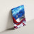 Belize One Flag One Heart Canvas Wall Art Caribbean Heartbeat - Where Compass Meets Culture