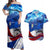 Belize One Flag One Heart Couples Matching Off Shoulder Maxi Dress and Hawaiian Shirt Caribbean Heartbeat - Where Compass Meets Culture