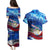 Belize One Flag One Heart Couples Matching Puletasi and Hawaiian Shirt Caribbean Heartbeat - Where Compass Meets Culture