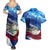 Belize One Flag One Heart Couples Matching Summer Maxi Dress and Hawaiian Shirt Caribbean Heartbeat - Where Compass Meets Culture