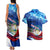 Belize One Flag One Heart Couples Matching Tank Maxi Dress and Hawaiian Shirt Caribbean Heartbeat - Where Compass Meets Culture