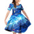 Belize One Flag One Heart Family Matching Off Shoulder Short Dress and Hawaiian Shirt Caribbean Heartbeat - Where Compass Meets Culture