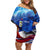 Belize One Flag One Heart Family Matching Off Shoulder Short Dress and Hawaiian Shirt Caribbean Heartbeat - Where Compass Meets Culture