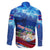 Belize One Flag One Heart Family Matching Puletasi and Hawaiian Shirt Caribbean Heartbeat - Where Compass Meets Culture