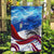 Belize One Flag One Heart Garden Flag Caribbean Heartbeat - Where Compass Meets Culture