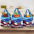 Belize One Flag One Heart Grocery Bag Caribbean Heartbeat - Where Compass Meets Culture