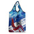 Belize One Flag One Heart Grocery Bag Caribbean Heartbeat - Where Compass Meets Culture