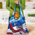 Belize One Flag One Heart Grocery Bag Caribbean Heartbeat - Where Compass Meets Culture